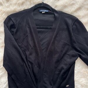 Tommy Hilfiger Black Men's Cardigan Sweater